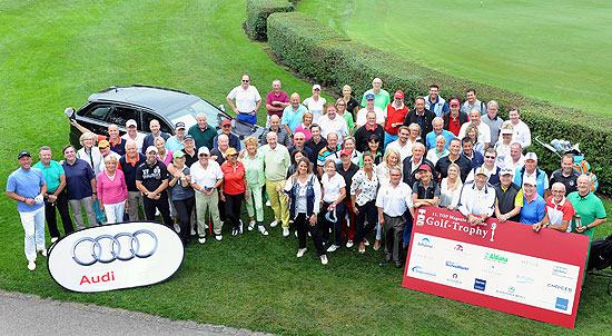 TOP-Trophy Teilnehmer: „80 Teilnehmer golften für den guten Zweck, zur Gala kamen 120 Gäste“